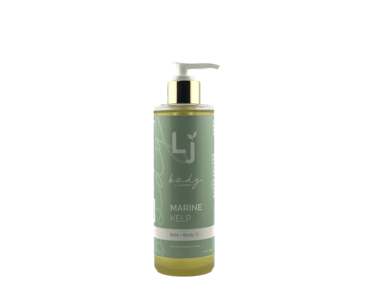 Marine Kelp Bath & Body Oil - LaJAshley Natural Vegan Oil for All Hair & Skin Types