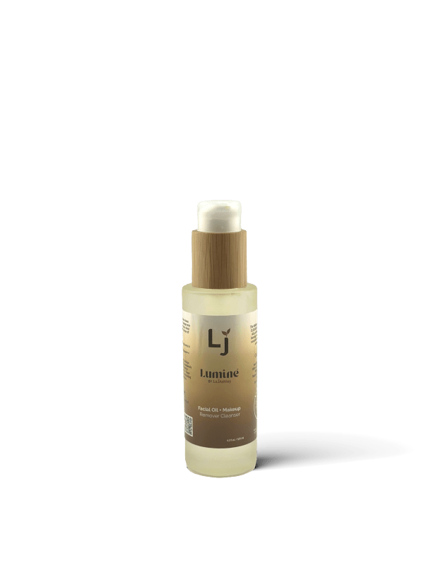 Nourishing Facial Oil Cleanser + Makeup Remover - LaJAshley Natural Vegan "NEW" Facial Care for All Hair & Skin Types