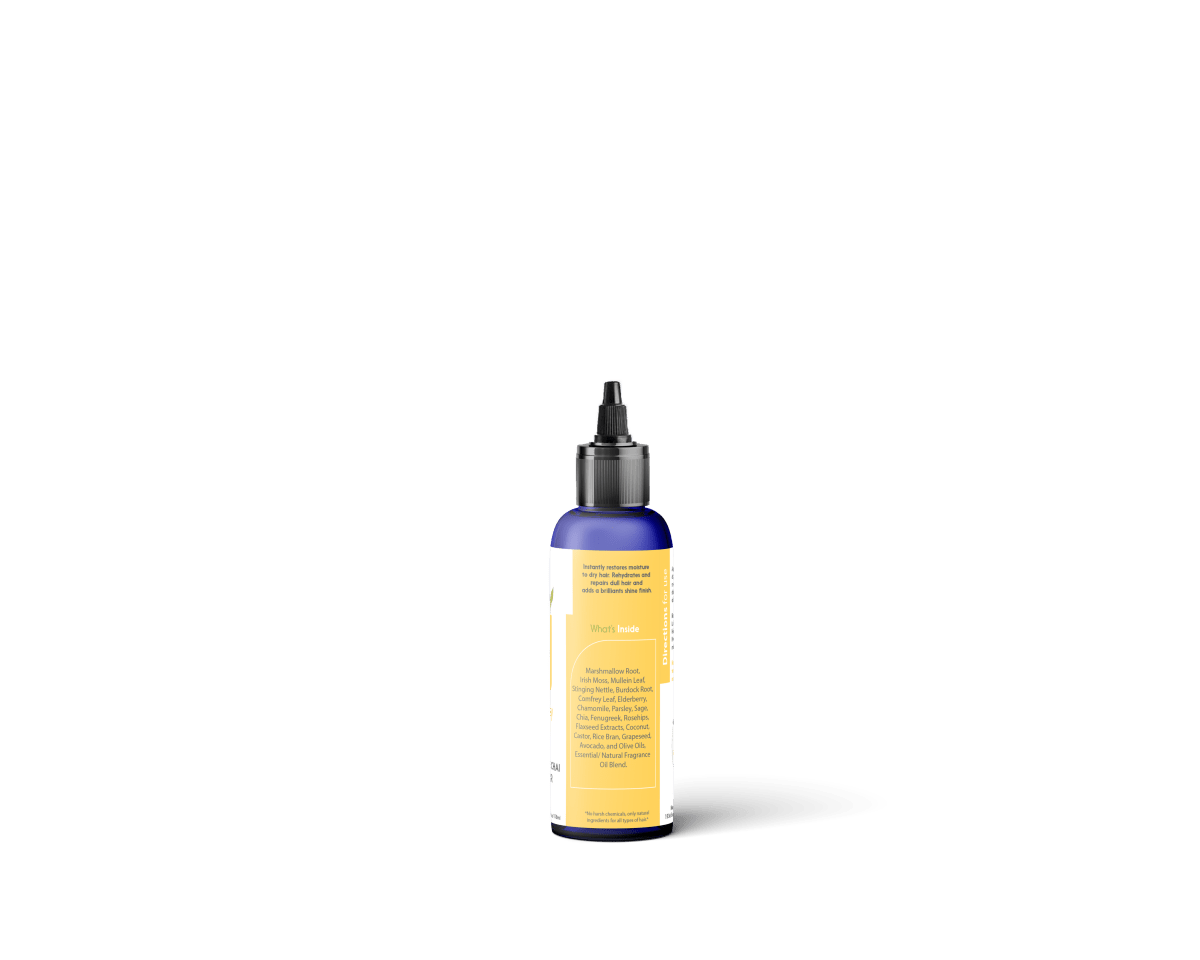 Chamomile Chai Dry Hair Elixir - LaJAshley Natural Vegan Oil for All Hair & Skin Types