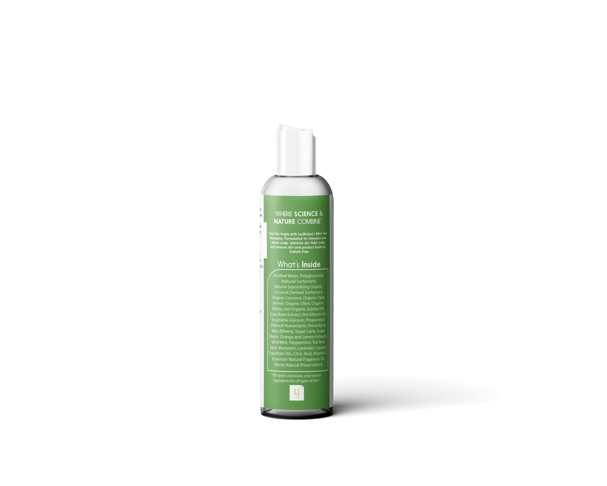 Mint - Tea Stimulating Shampoo - LaJAshley Natural Vegan Shampoo for All Hair & Skin Types