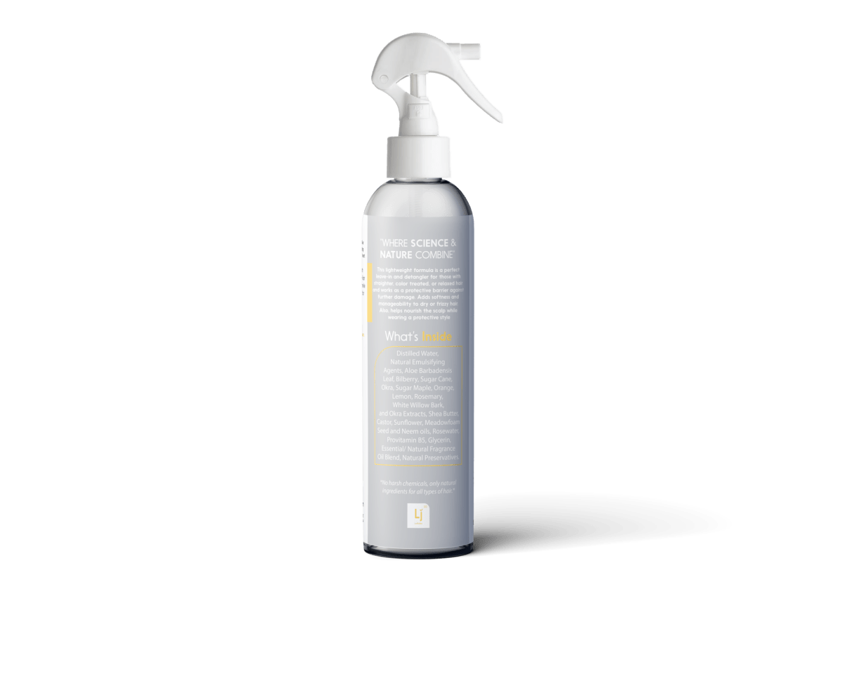 Moisture Mist Leave - In Conditioner - LaJAshley Natural Vegan Moisturizer for All Hair & Skin Types