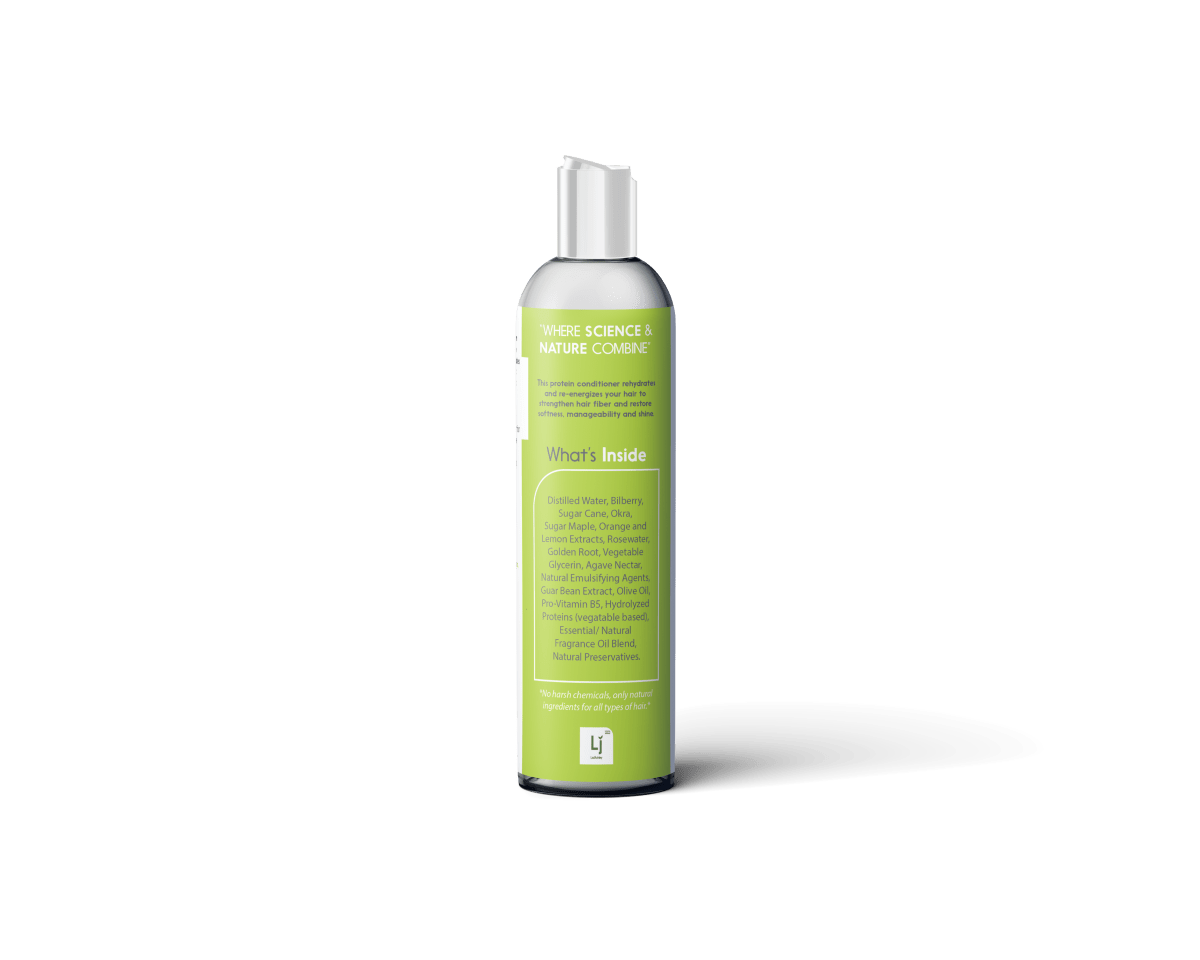 Repairing Green Apple Dream Protein Conditioner - LaJAshley Natural Vegan Conditioner for All Hair & Skin Types