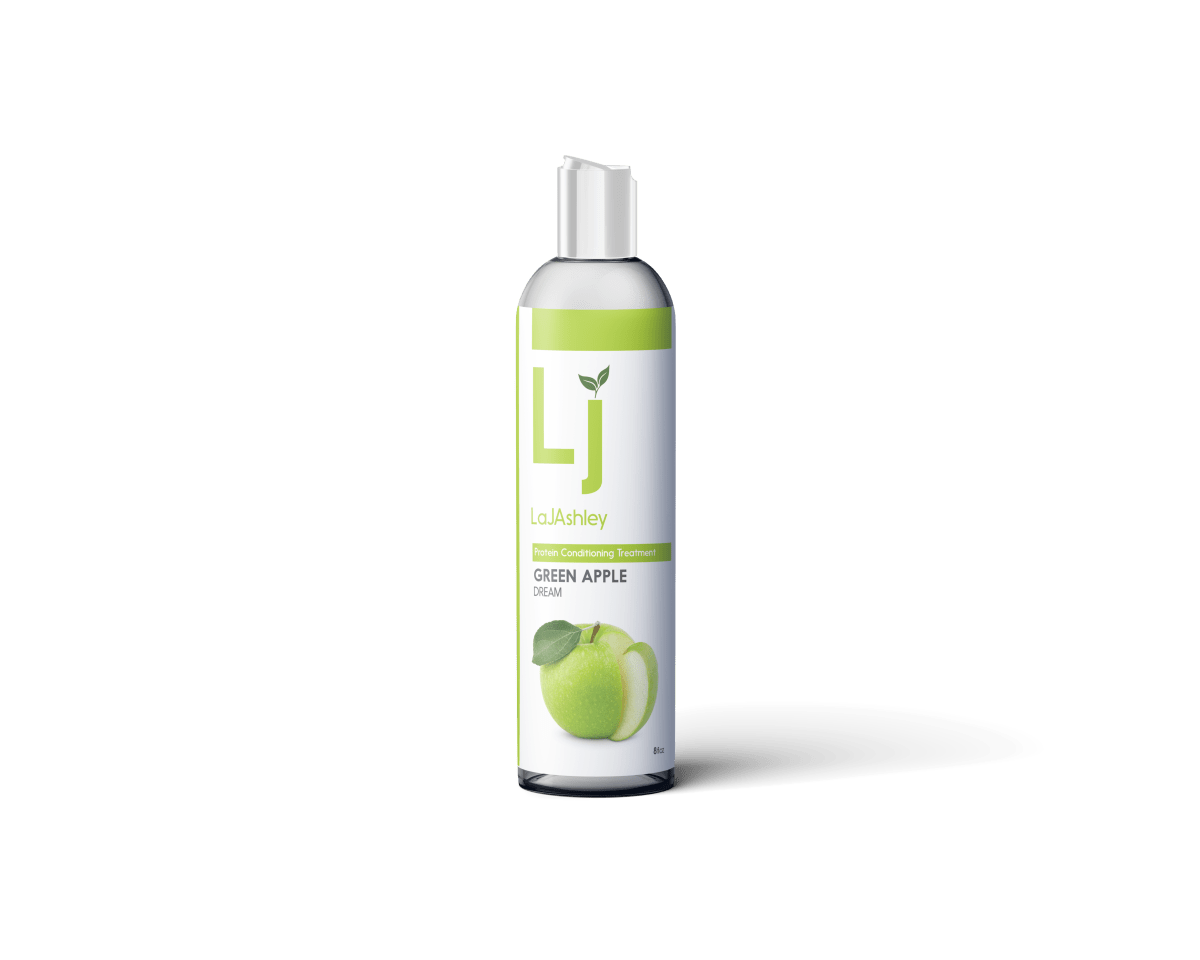 Repairing Green Apple Dream Protein Conditioner - LaJAshley Natural Vegan Conditioner for All Hair & Skin Types
