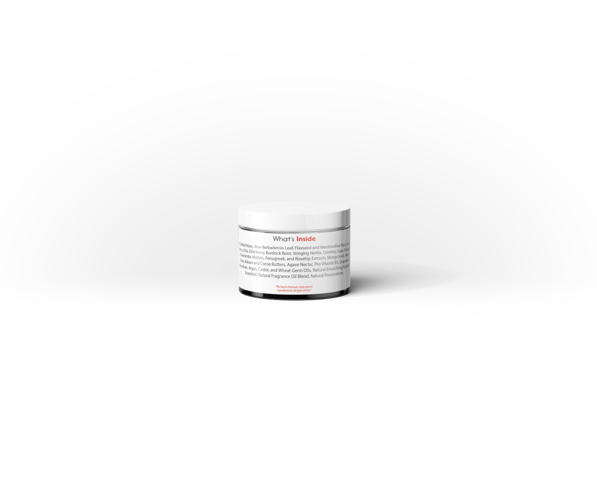 Strawberry Cream Hair Moisturizer - LaJAshley Natural Vegan Moisturizer for All Hair & Skin Types