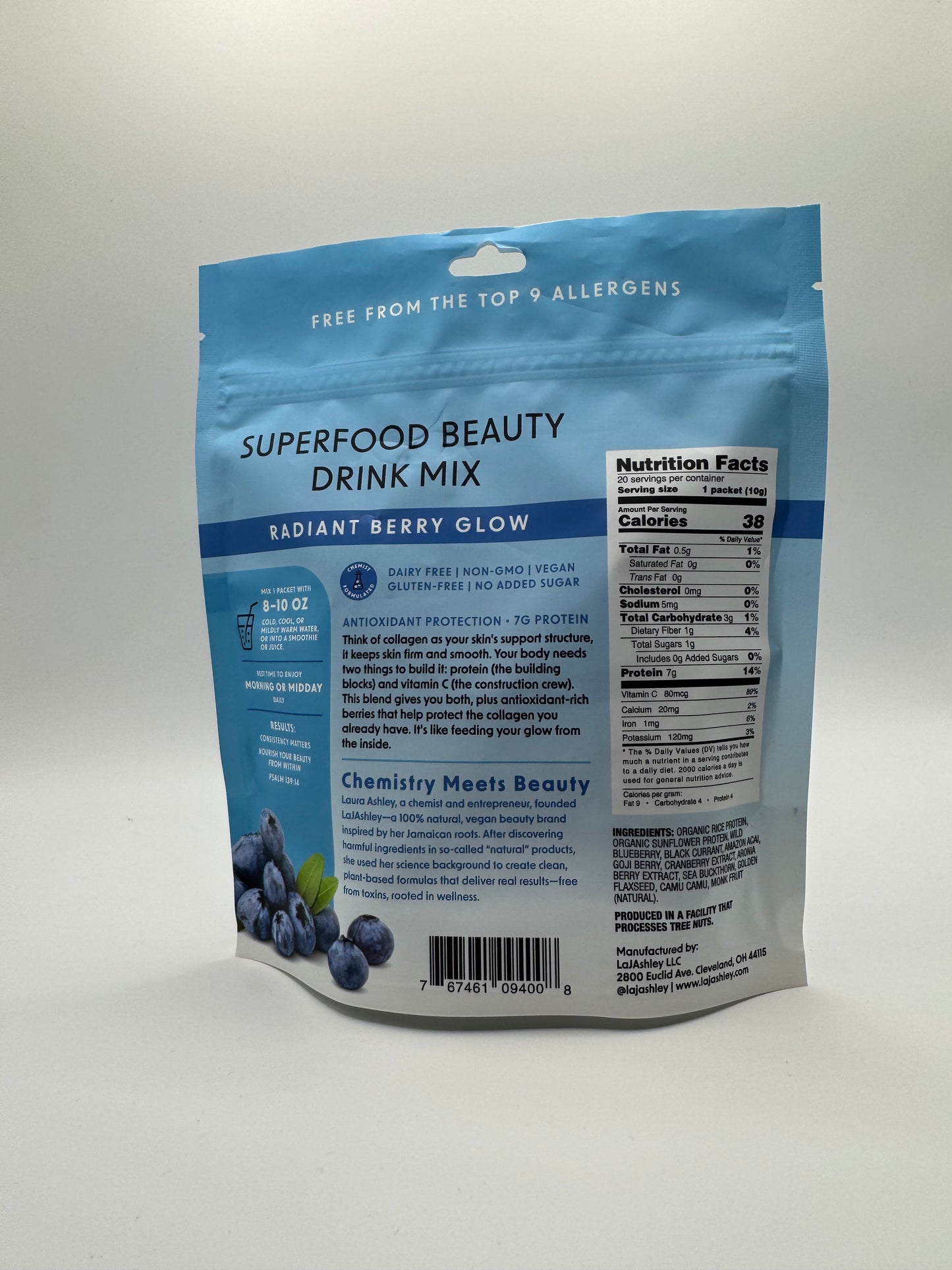 Radiant Berry Glow🫐 Superfood Beauty Drink Mix