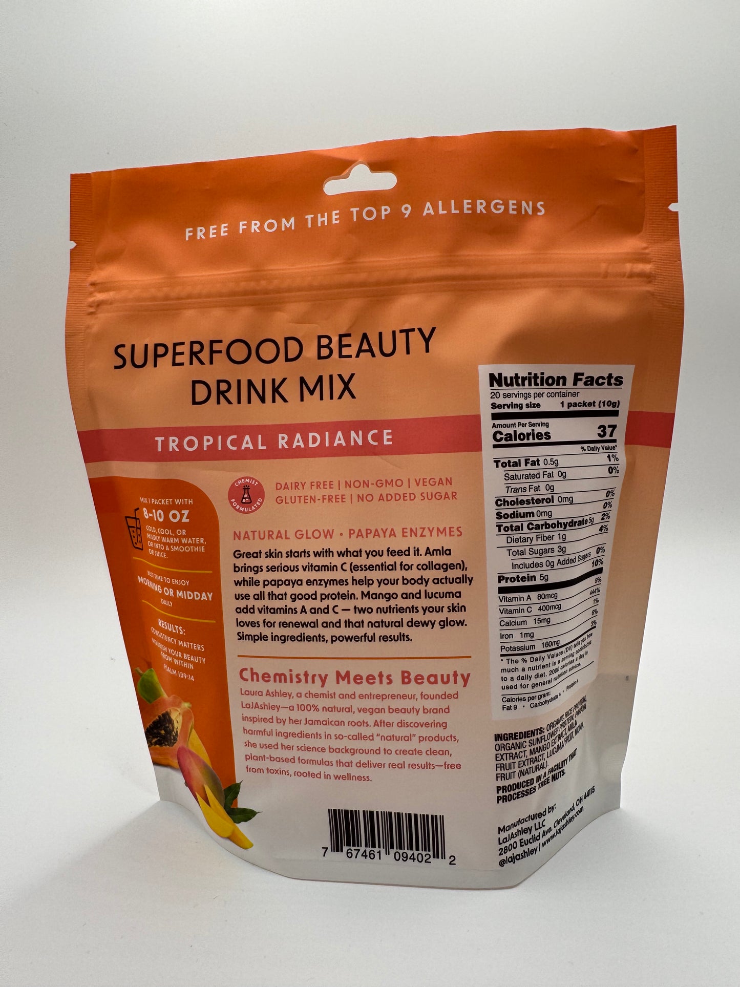 Tropical Radiance 🍍 Superfood Beauty Drink Mix