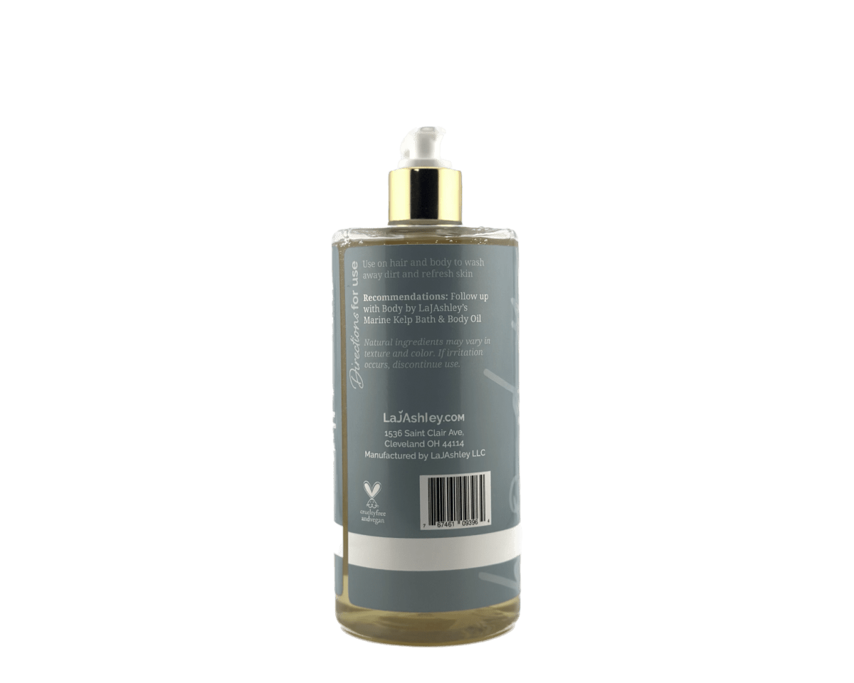 Marine Kelp Body Wash - LaJAshley Natural Vegan Shampoo for All Hair & Skin Types