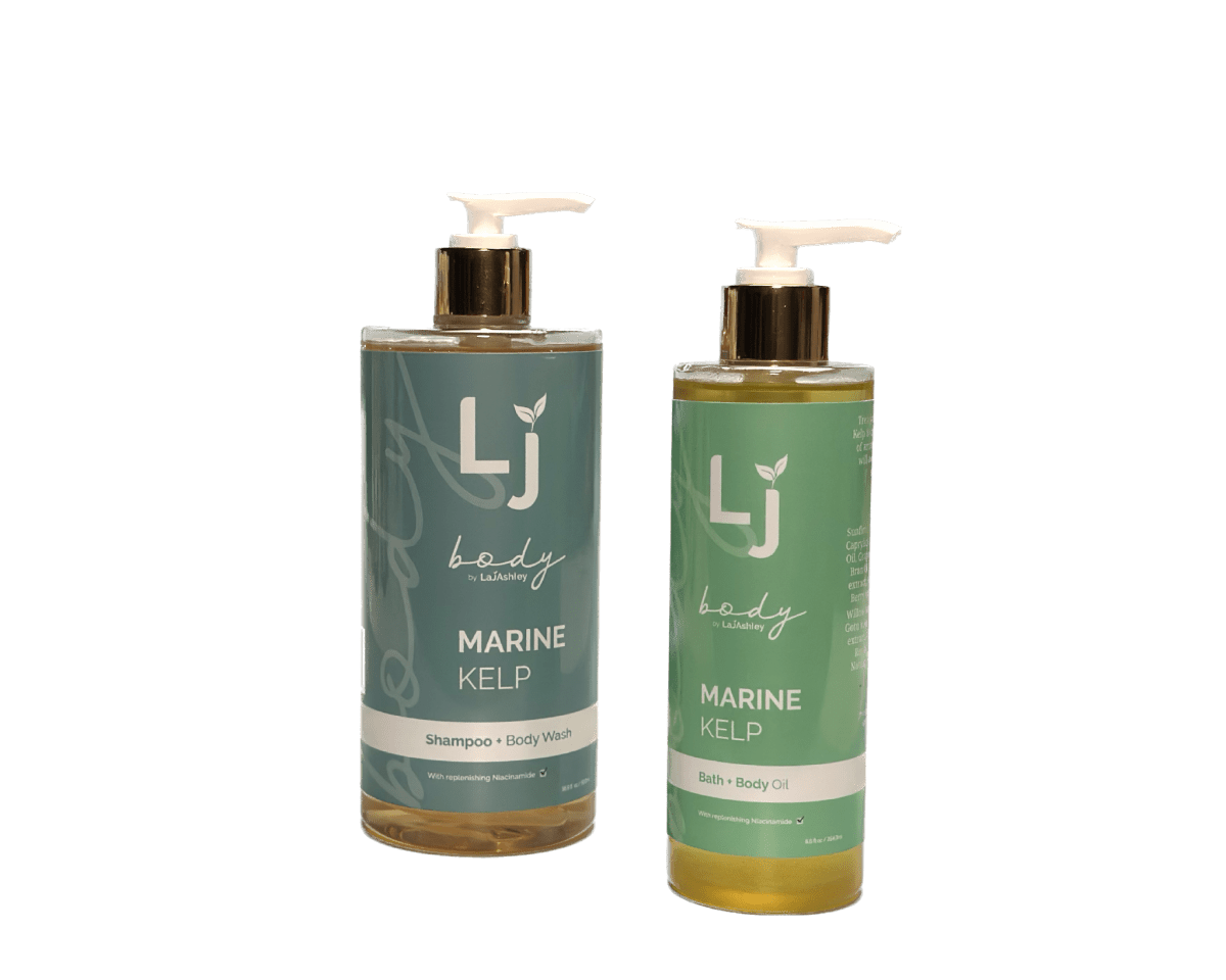 Marine Kelp Duo - LaJAshley Natural Vegan Collection for All Hair & Skin Types