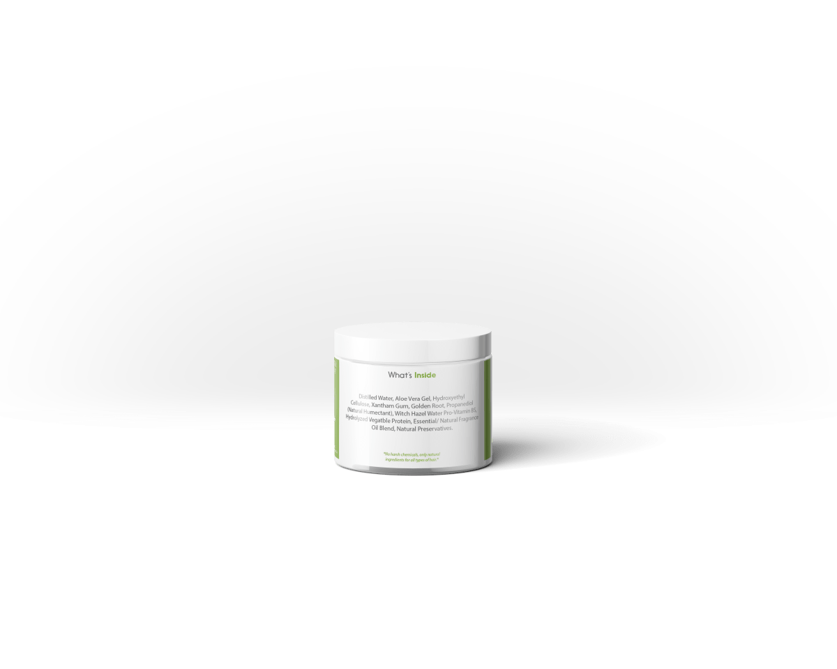 Aloe Vera Styling Gel (Firm Hold) - LaJAshley Natural Vegan Gel for All Hair & Skin Types