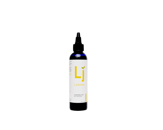 Chamomile Chai Dry Hair Elixir - LaJAshley Natural Vegan Oil for All Hair & Skin Types