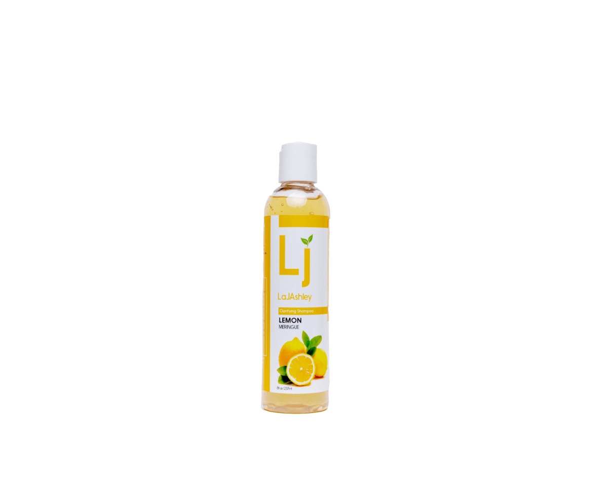 Lemon Meringue Clarifying Shampoo - LaJAshley Natural Vegan Shampoo for All Hair & Skin Types