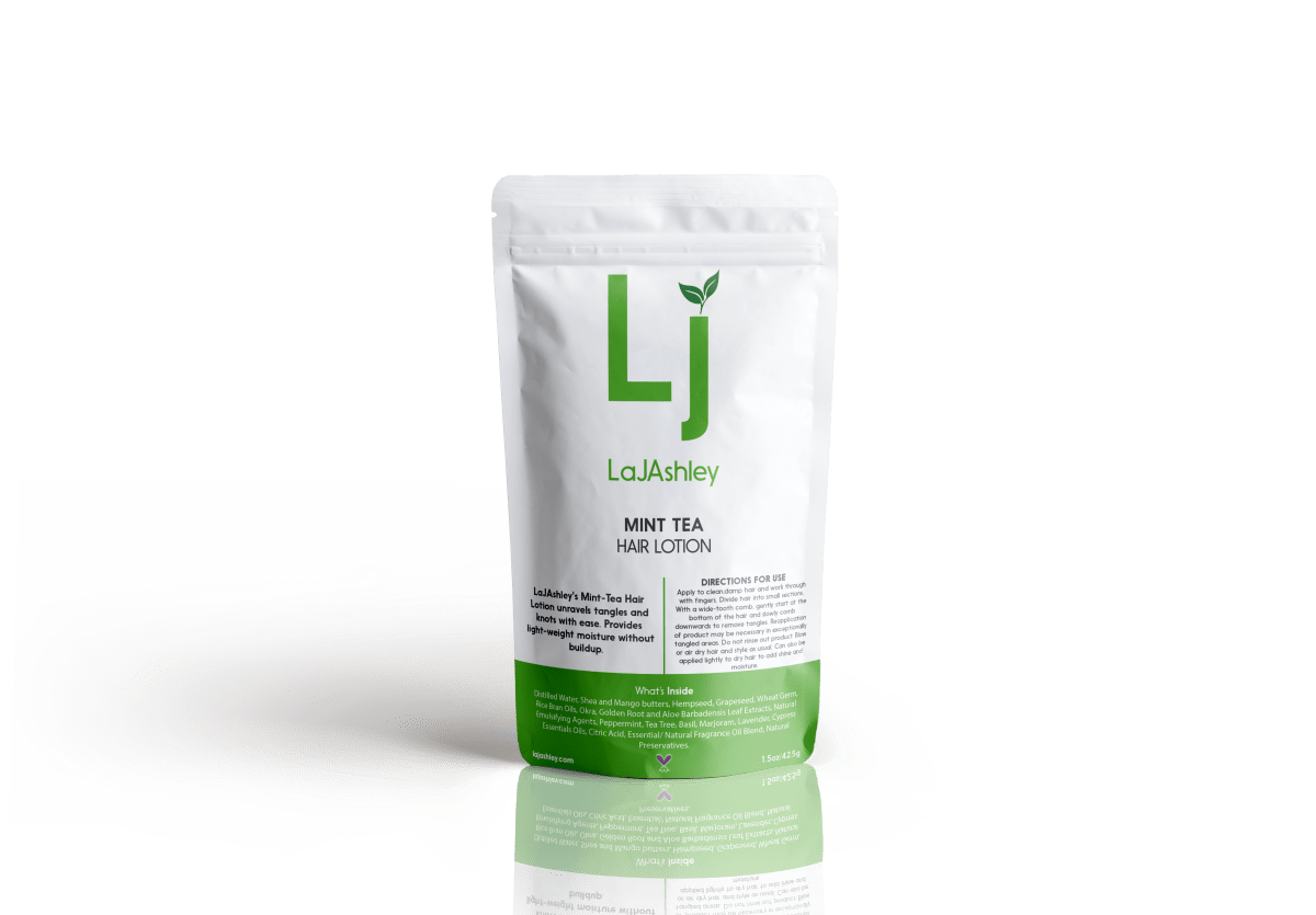 Mint - Tea Hair Lotion - LaJAshley Natural Vegan Moisturizer for All Hair & Skin Types