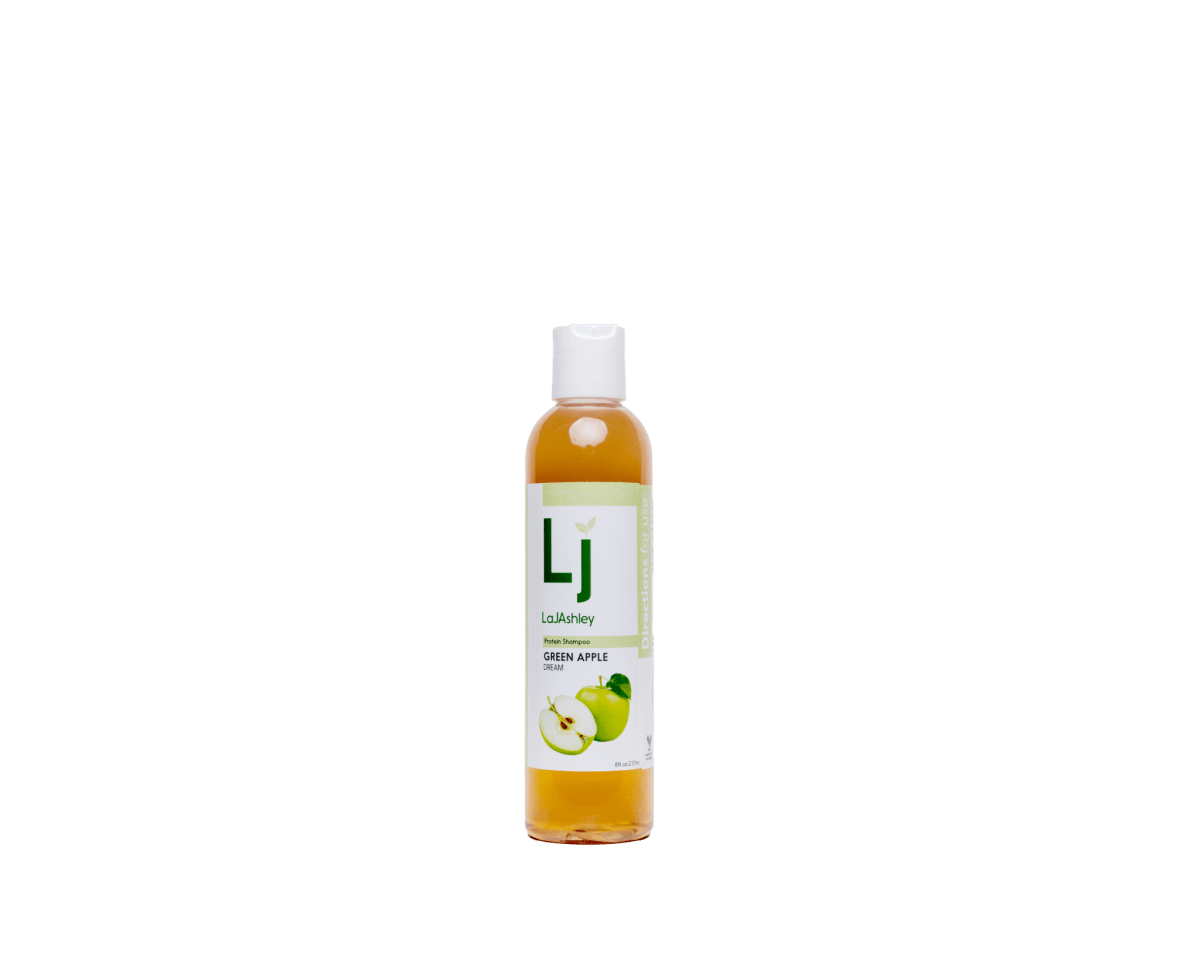 Repairing Green Apple Dream Protein Shampoo - LaJAshley Natural Vegan Shampoo for All Hair & Skin Types