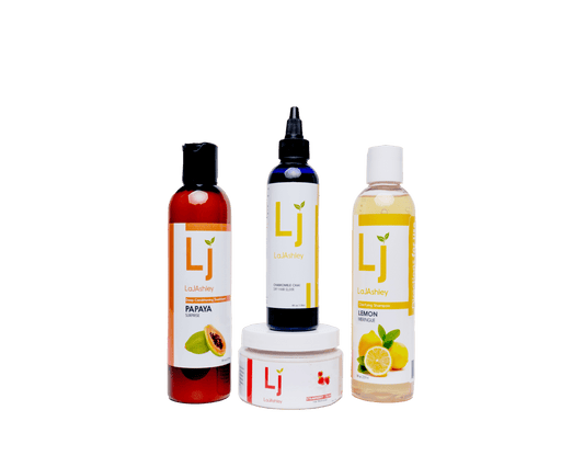Starter Set - LaJAshley Natural Vegan Collection for All Hair & Skin Types