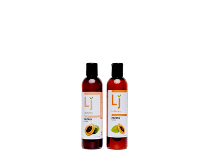 Strengthening Papaya Surprise Duo (Shampoo & Conditioner) - LaJAshley Natural Vegan Collection for All Hair & Skin Types