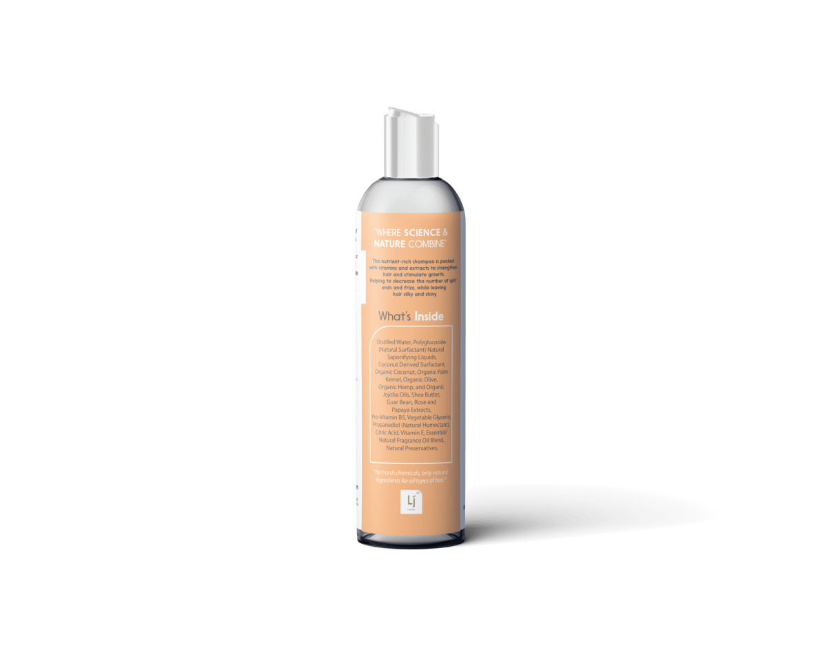 Strengthening Papaya Surprise Shampoo - LaJAshley Natural Vegan Shampoo for All Hair & Skin Types